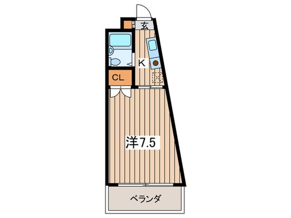 コ－ポラス藤の物件間取画像